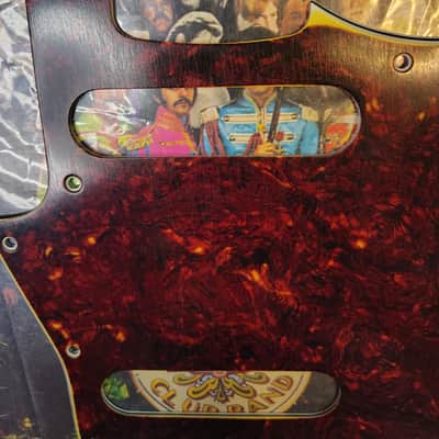 Squier Jaguar - Worn Tortoise Pickguard image 4