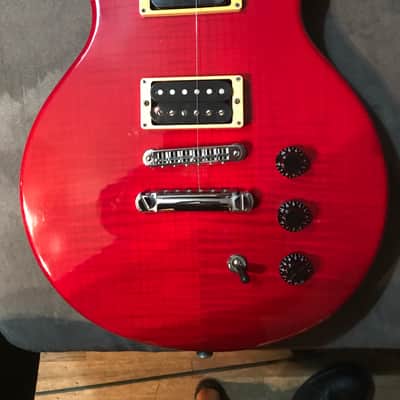 Hamer SATFW-DCB The Archtop Double Cutaway Dark Cherry image 6