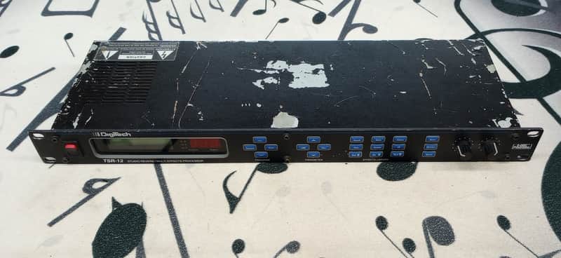 DigiTech TSR-12 Studio Reverb / Multi-Effects Processor [1994] - Black image 1