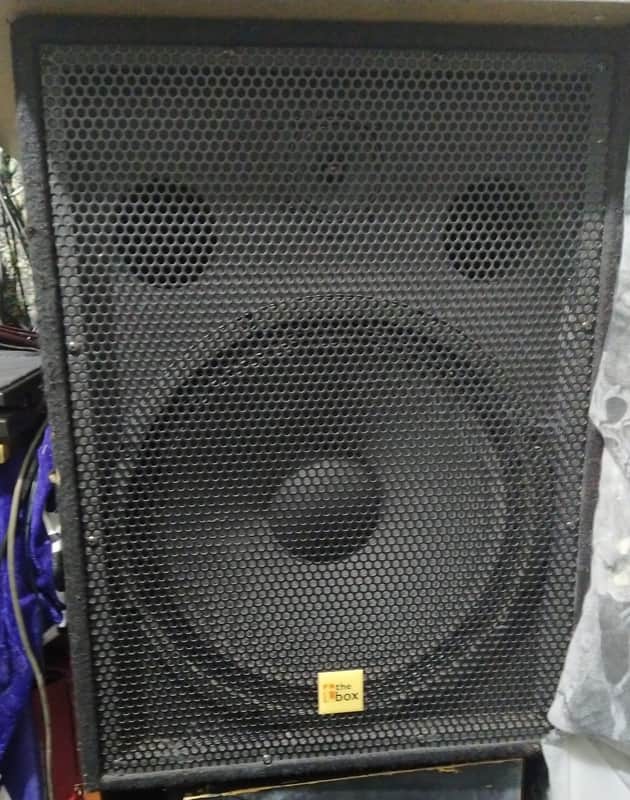 The Box PA 15 ECO MKII PROFESSIONAL SPEAKER PASSIVE 200 W RMS FOR USE MA120 MKII image 1