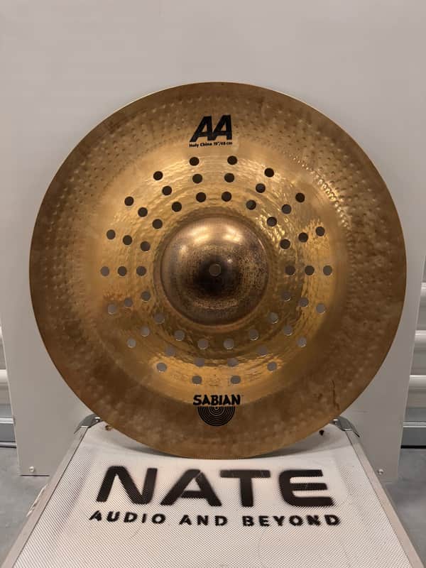Sabian 19" AA Holy China Cymbal *NICE* image 1