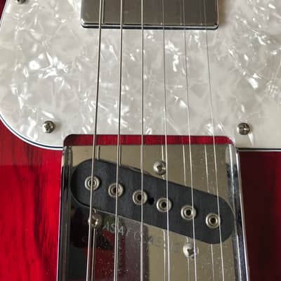 G&L Tribute ASAT Classic Bluesboy Semi-Hollow - Red Burst image 8