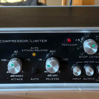 dbx 165A Over Easy Compressor / Limiter 1970s - Black image 1
