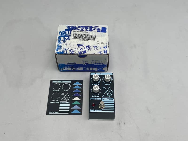 Death By Audio Micro Dream Delay Guitar Pedal 2010s USA Made image 1