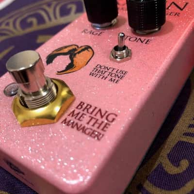 Eddie Rifkind Karen Speaker Manager 2021 Pink Glitter - Build to Order image 6