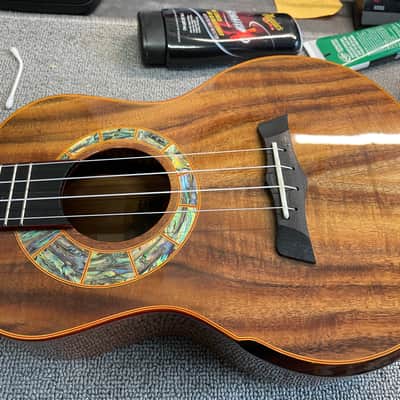 Snail S60T Solid Acacia Tenor Ukulele 2025 - Gloss, Workshop repair REF No203 image 12