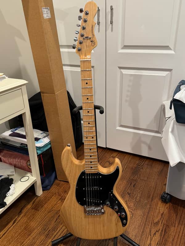 G&L CLF Research Skyhawk Electric Guitar -  Natural - MINT image 1
