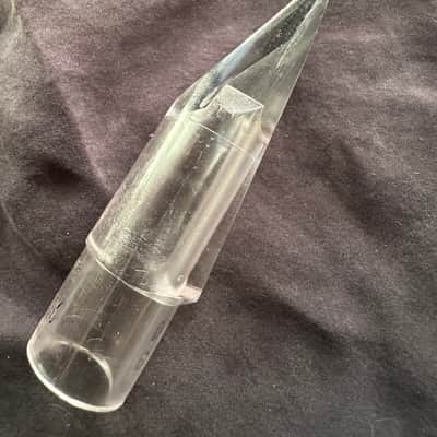 Dukoff alto sax mouthpiece D6 .075 Vibracom 1980’s - Clear resin image 6