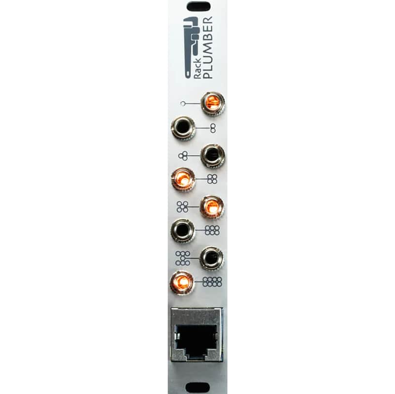 Plum Audio RackPlumber 3U (Pair) 2022 Silver image 1