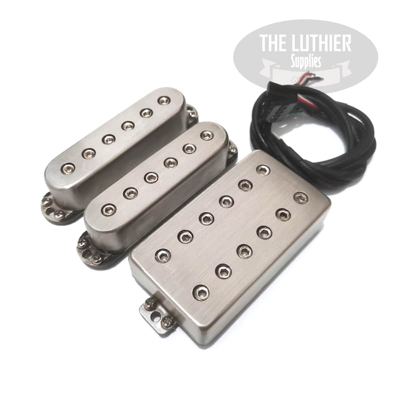 Ibanez Quest Q58-R1-R1 HSS Pickup Set - Brushed Stainless | Reverb