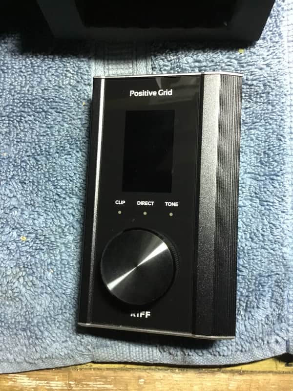 Positive Grid RIFF USB Guitar Audio Interface 2023 - Present - Black image 1