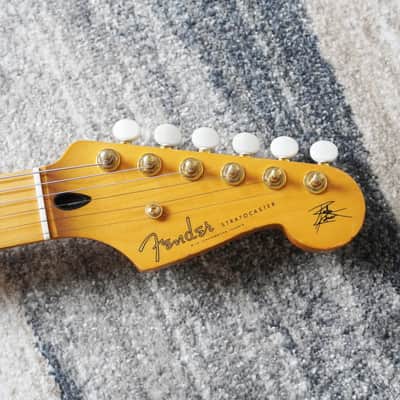 Fender Japan STR-135RK SWS Richie Kotzen Signature Stratocaster MIJ 1993-1994 See-Thru White Sunburst image 5