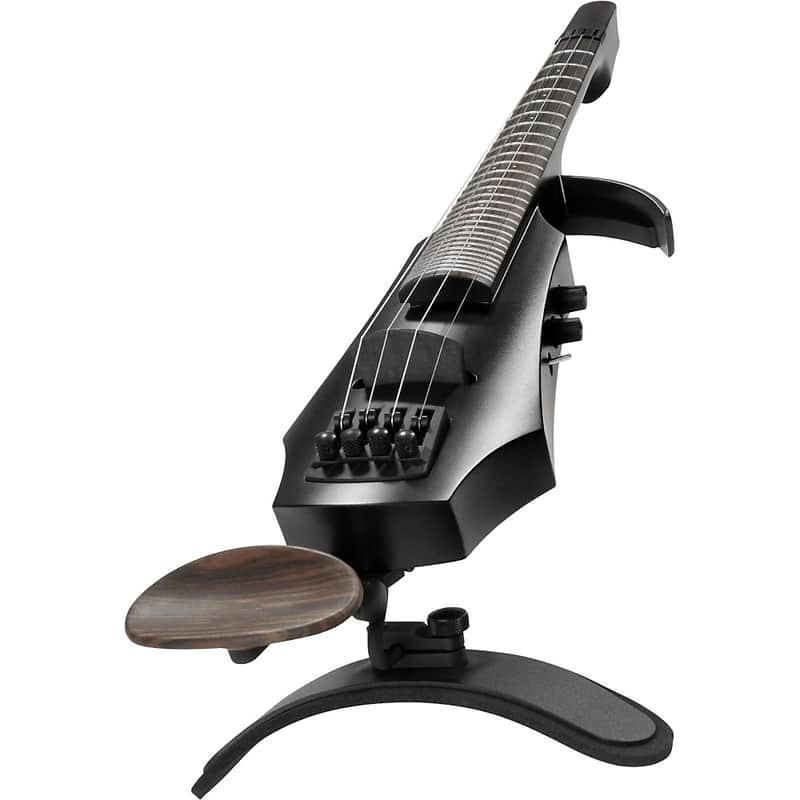 NS Design NXTa Active Series 4-String Fretted Electric Violin in Black Regular 4/4