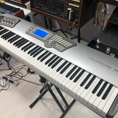 Alesis Fusion 8HD 88-Key Workstation 2000s - Silver image 2