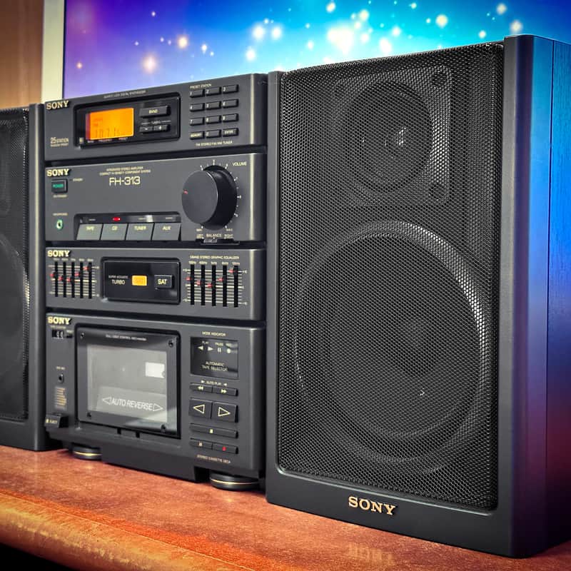 1991 Sony FH-313 Black