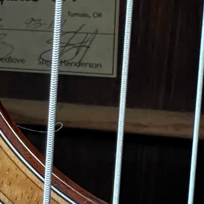 Breedlove MJ Jumbo 1993 Signed by Henderson and Breedlove RARE! image 3