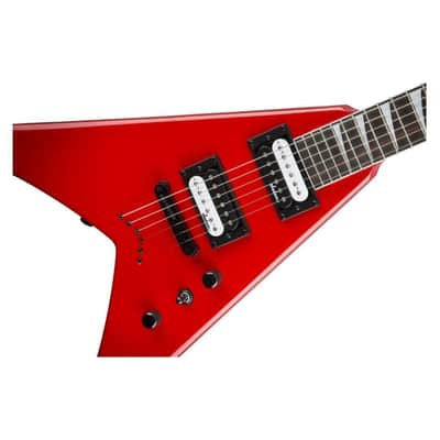 Jackson JS Series 6-String Right-Handed King V JS32T Electric Guitar with Amaranth Fingerboard and Maple Neck (Ferrari Red) image 4
