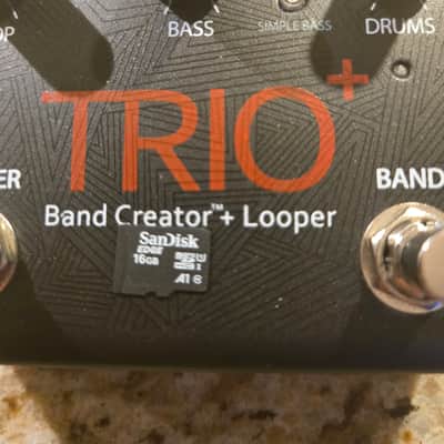 DigiTech TRIO Plus Band Creator + Looper 2010s - Black image 2