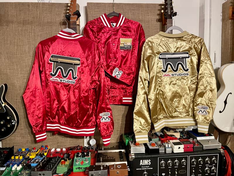 Custom JML Studios Satin Embroidered Bomber Jacket - New for 2024 image 1