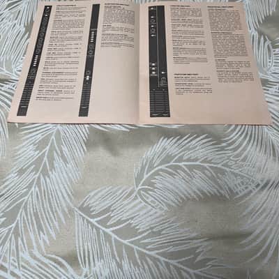 RARE! Vintage 1970's Biamp Original Sound Equipment Product Sheets & Price List image 3