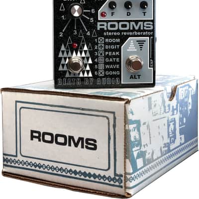 Death By Audio Rooms Stereo Reverb Pedal image 2