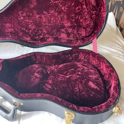 Early 2000's Gibson Custom Shop "Custom/Art/Historic" Les Paul Black Tolex Plush Hardshell Case image 14