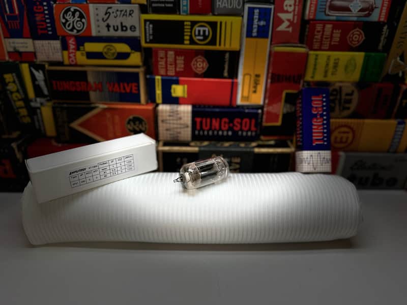 1x Vintage NOS TungSol USA 5751 ~ Amplitrex DigitalTested ~ NeutralTone Musical Dynamics Holographic Transparency GrailClassic / Preamps Pedals GuitarAmps /Top Grade 12AX7 ECC83 ~ ECC803 E83CC 7025 Altv image 1