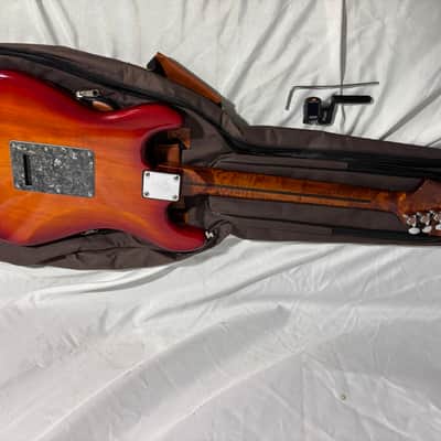 Partscaster Strat Style guitar 2025 - sienna burst image 13