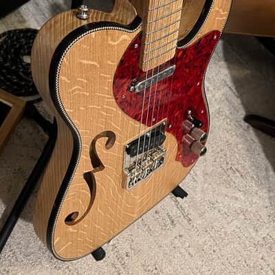 Nathan Bradley Guitars White Oak Telecaster style build 2026 - Satin image 3