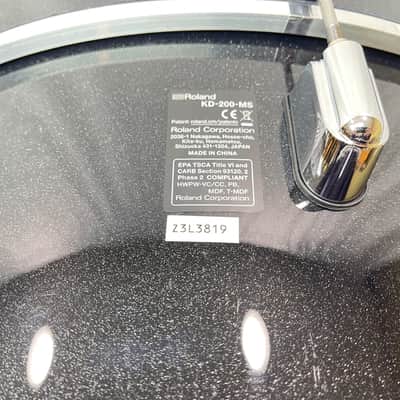 Roland KD-200-MS 20" Shell V-Kick Bass Drum Acoustic Style KD200MS - Very Nice!! image 4