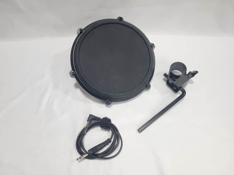 Alesis 8" Dual-Zone Electronic Rubber Drum Pad 2010s - Black image 1