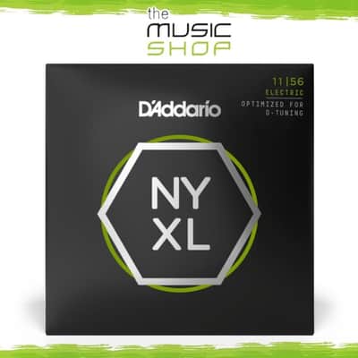D'Addario NYXL 11-56 Medium Top/ XHeavy Bottom Electric Guitar Strings- NYXL1156 image 1