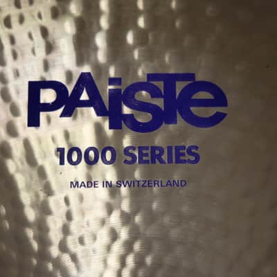 Paiste 22" Paiste 1000 Series Heavy 3629 grams 1991 image 4