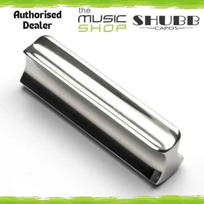 Shubb RR2 Robert Randolph Guitar Steel Slide, Solid Stainless Tone Bar - RR2 image 1