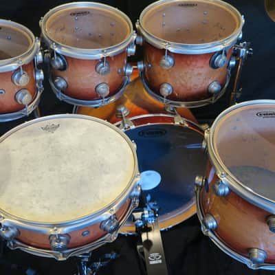 DW DRUM WORKSHOP TIMELESS TIMBER MAPLE DRUMS 8 10 12 14 16 22 w/ SNARE #20/100 image 7