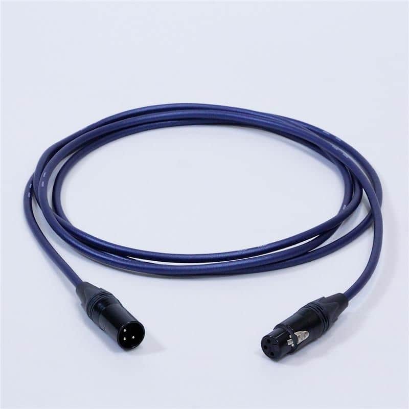 Noah'sark PASSGO BLUE XLR Cable (5.0m) (Passgo Blue) (Microphone Cable/Line Cable) (XLR Female - XLR Male) (XLR(F) - XLR(M)) (Made in Japan) image 1