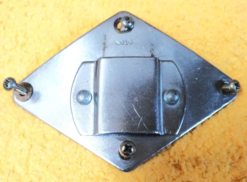 Unknown Japan 'Diamond' Spade Tom Mount Holder 1960s - Chrome image 1