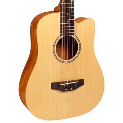Gold Tone M-Guitar: Acoustic-Electric Micro-Guitar w/ Gig Bag Authorized Dealer, Demo Video image 1