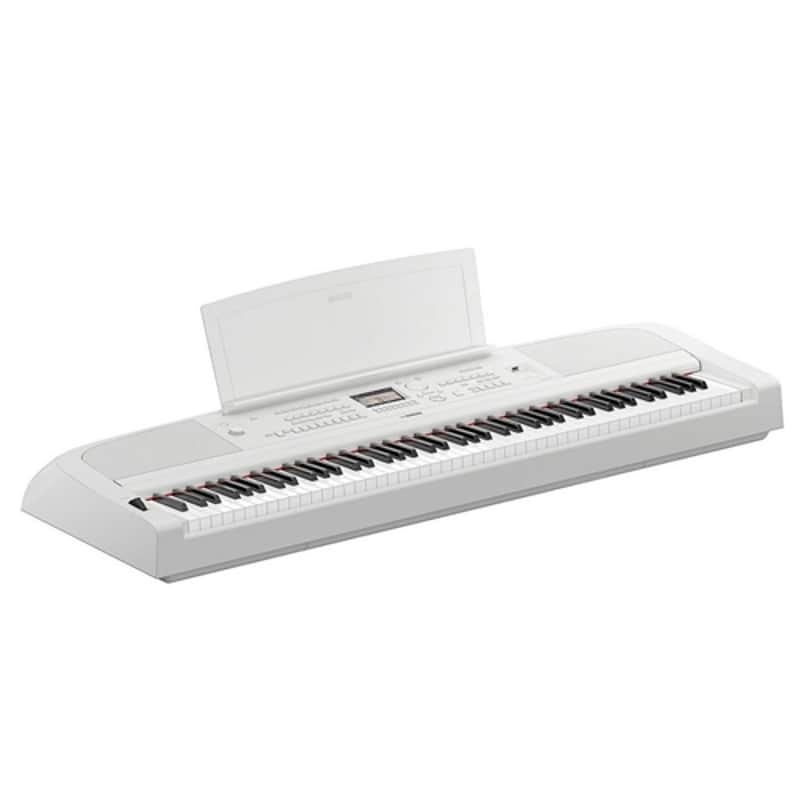 Yamaha DGX-670 88-Key Portable Grand Piano White image 1
