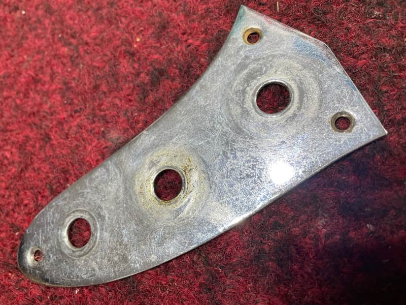 Fender Jaguar 1965 Left Handed Control Plate Original Vintage USA Rare image 1