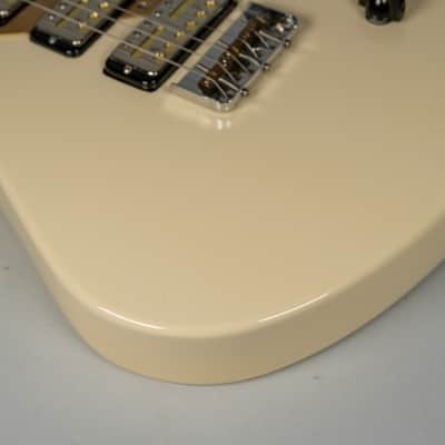 2015 Asher Guitars GT-3 Antique White Lollar Gold Foils w/OHSC image 12