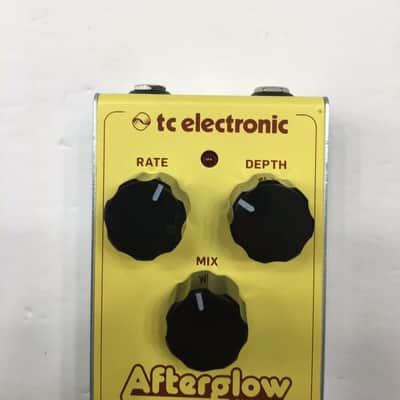 TC Electronic Afterglow Analog Chorus True Bypass Guitar Effect Pedal + Box image 3