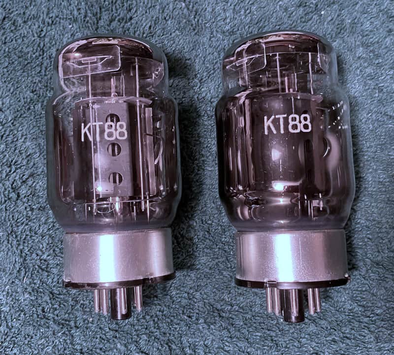 Pair Vintage 90s NOS KT88 CHINA Power Tubes image 1