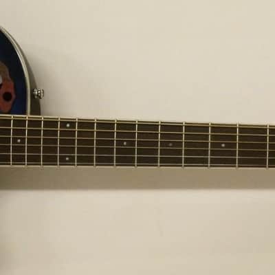 Ovation Celebrity Elite Plus CE48P-RG - Super Shallow Caribbean Blue Acoustic-Electric Guitar image 4