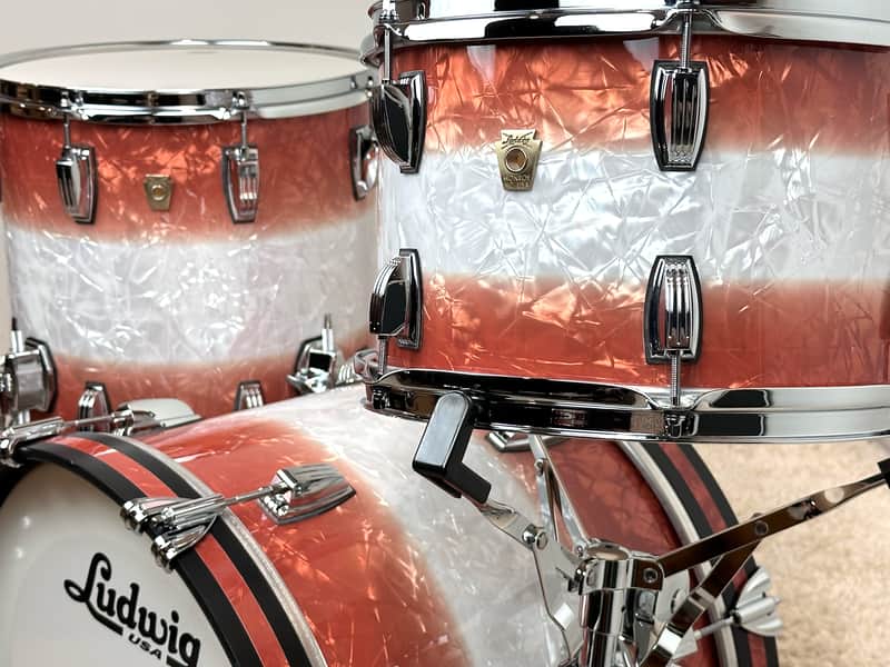 Ludwig 18/12/14" Classic Maple Jazzette Outfit - Exclusive Fire Burst image 1
