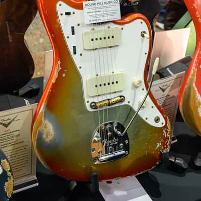 (Pre-Order) Fender 1963 Jazzmaster - Heavy Relic - Custom Built - Summer Event Special Run, Aged Twilight Sky W/ Olympic White Headstock - 2026 Summer Dealer Event #42 image 1