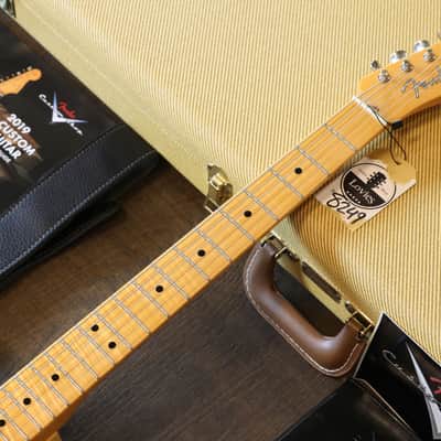 MINTY! 2018 Fender Custom Shop 1951 Nocaster Reissue NOS Electric Guitar Faded Nocaster Blonde + COA OHSC image 3