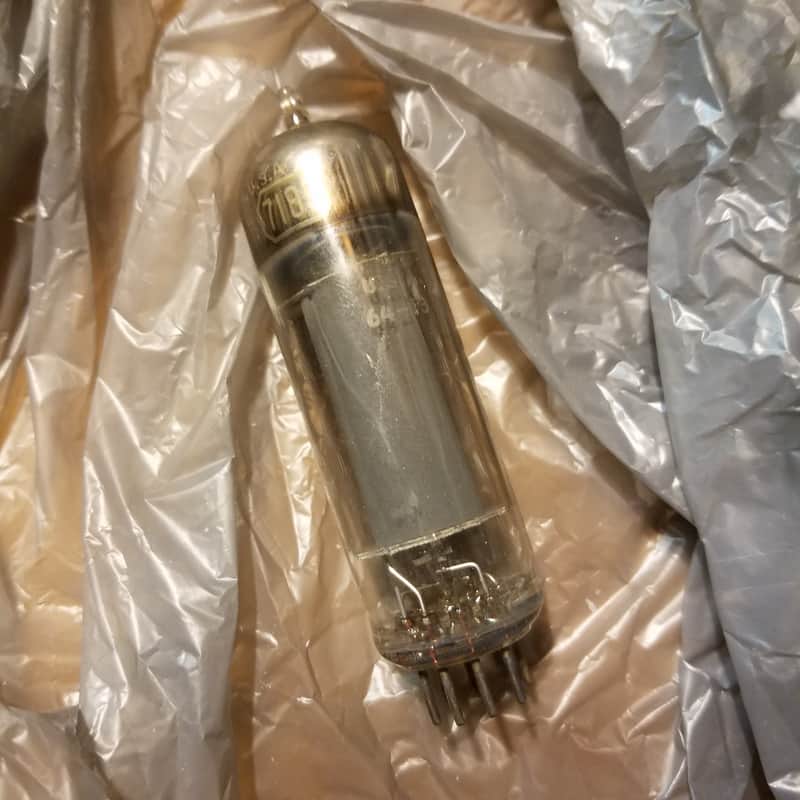 RCA ONE (1) 7189 AT1000 Weak Gassy or Leaky Vacuum Tube beefy EL84 beam power pentode 1960-1975 image 1