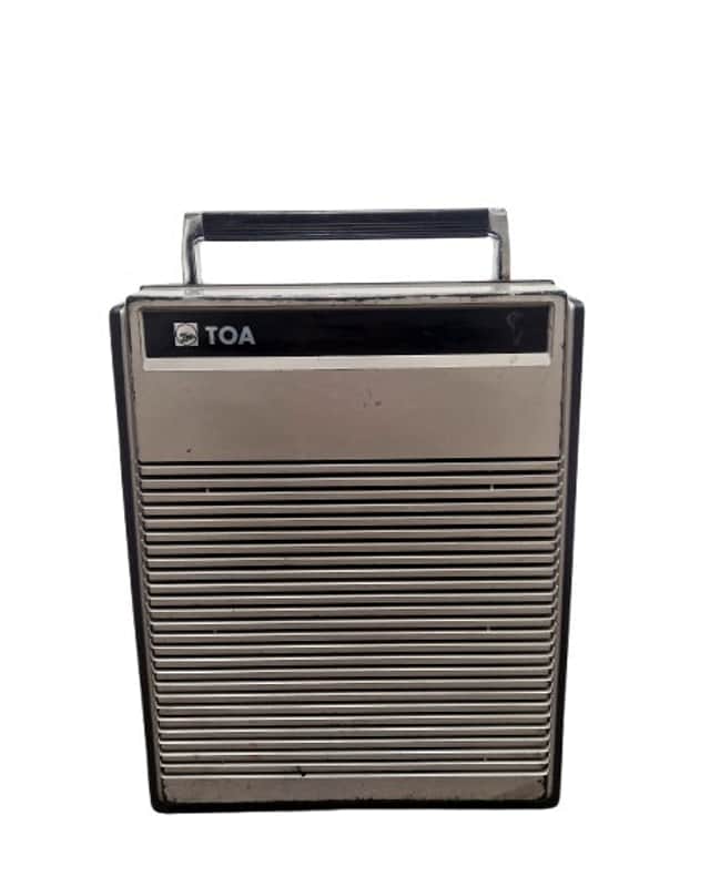 TOA WA-520C - Radio Cassette Recorder - Black - Good image 1