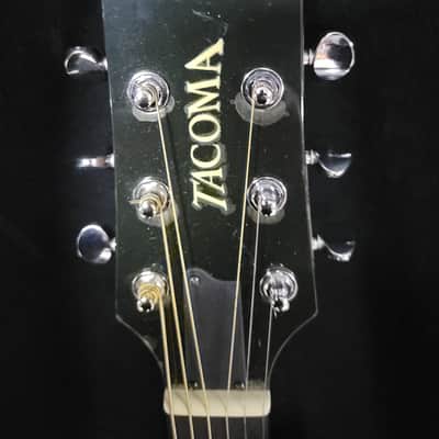 Tacoma DM14C  USA All Solid Wood W/ Hardshell Case - Natural image 3